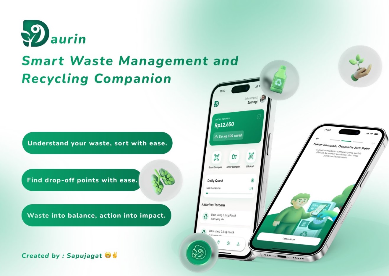 Daurin Platform UI/UX